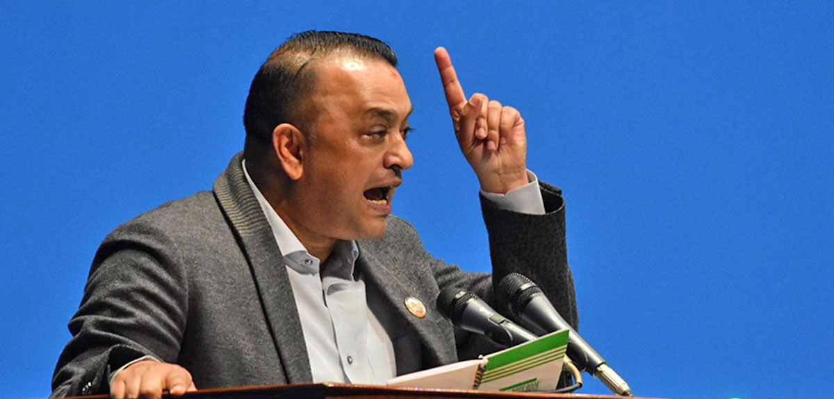 संसदमा गगनकाे गर्जन : हामीलाई हेप्ने कुरा स्वीकार्य हुँदैन